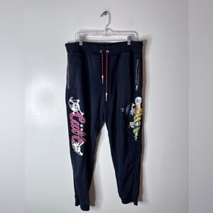 Cult Of Individuality X Motley Crue Sweat Pants Mens XL Joggers $229 Punk Rock